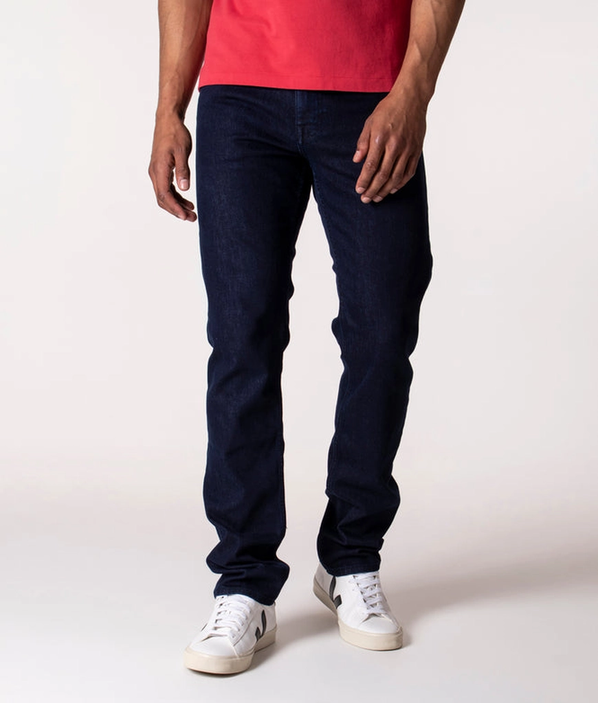 Hugo Boss Mens Slim Fit Delaware Comfort Stretch Jeans